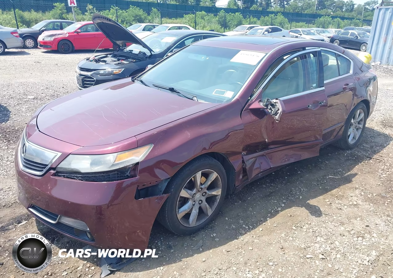 2012 Acura Tl 3.5 VIN:19UUA8F25CA000422 - 2