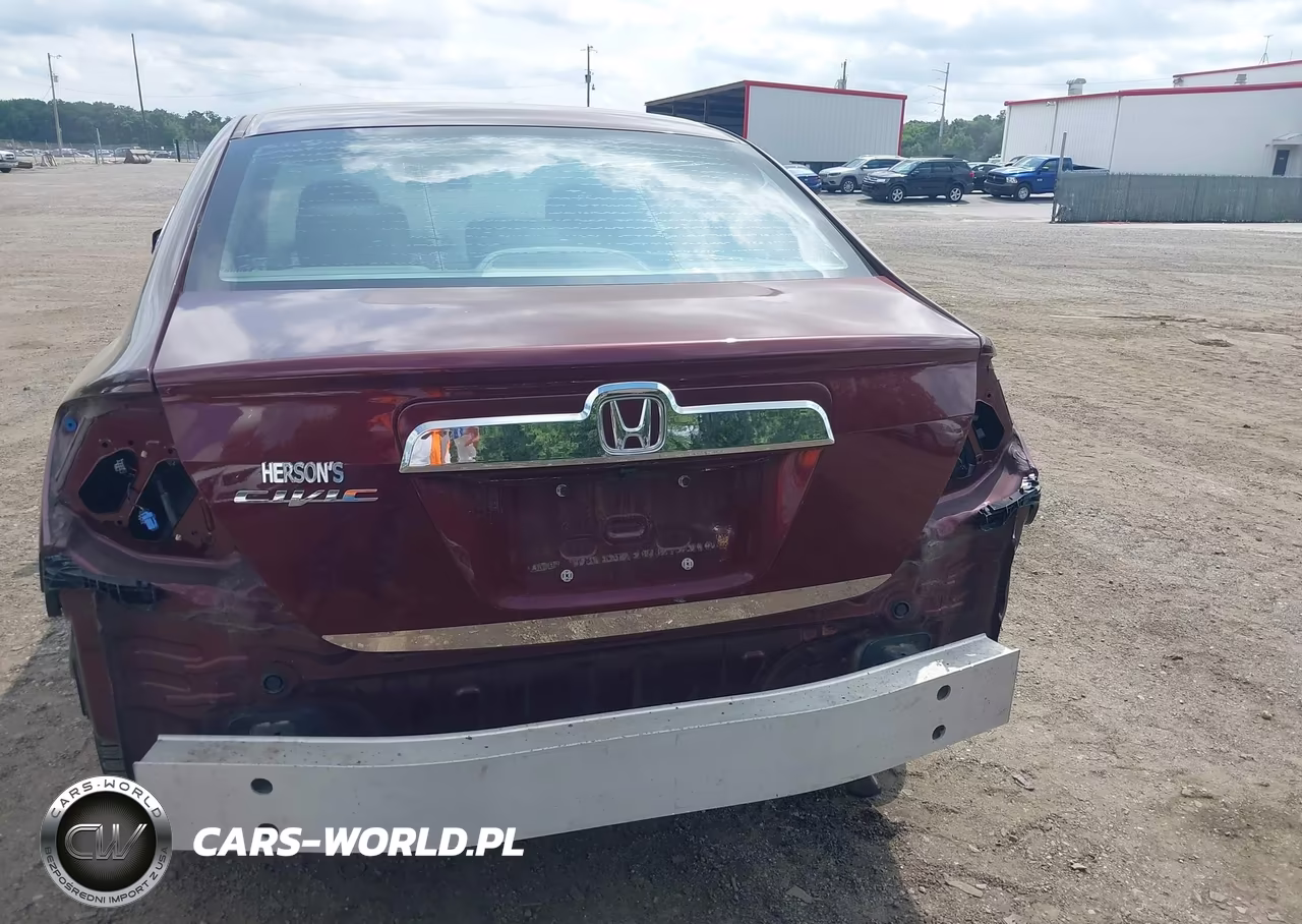 2012 Honda Civic Lx VIN:19XFB2F51CE061730 - 6
