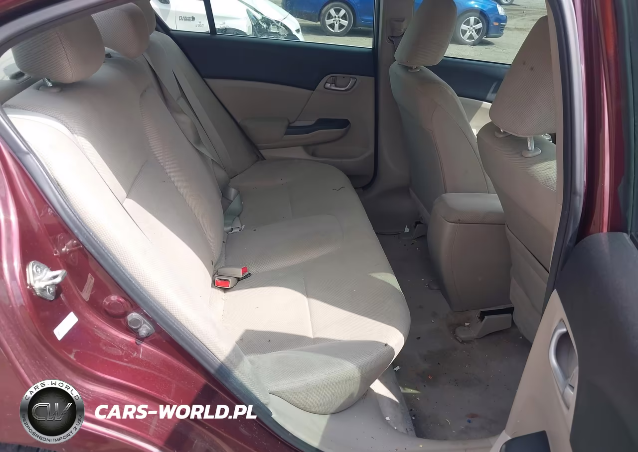 2012 Honda Civic Lx VIN:19XFB2F51CE061730 - 8