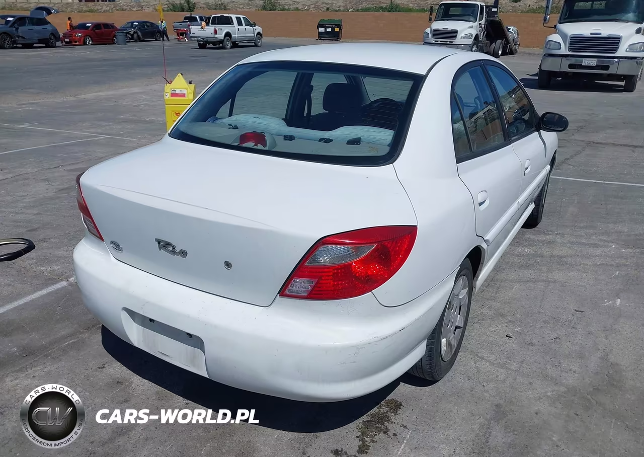 2002 Kia Rio VIN:KNADC123026148605 - 4