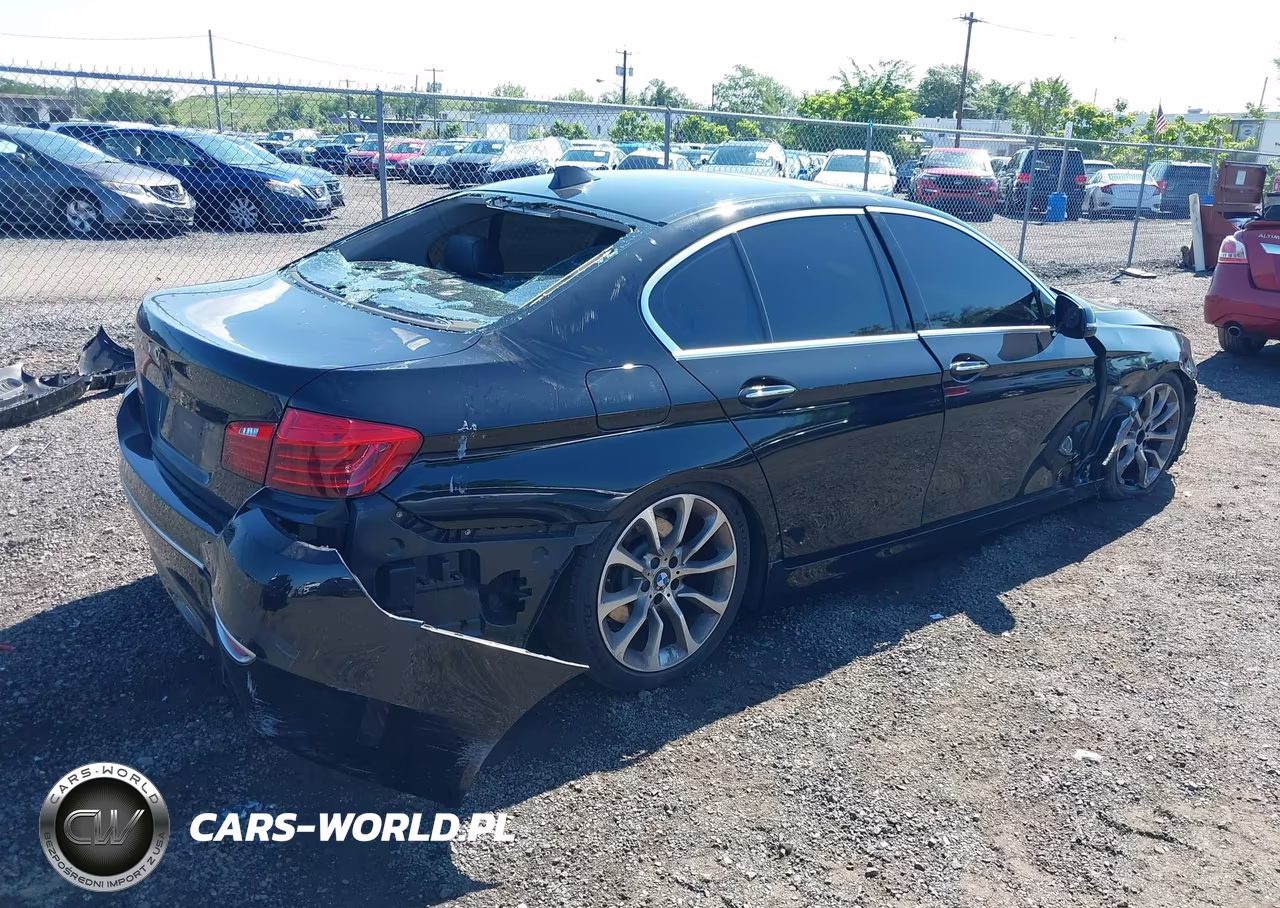 2014 BMW 535I xDrive VIN:WBA5B3C56ED537350 - 4