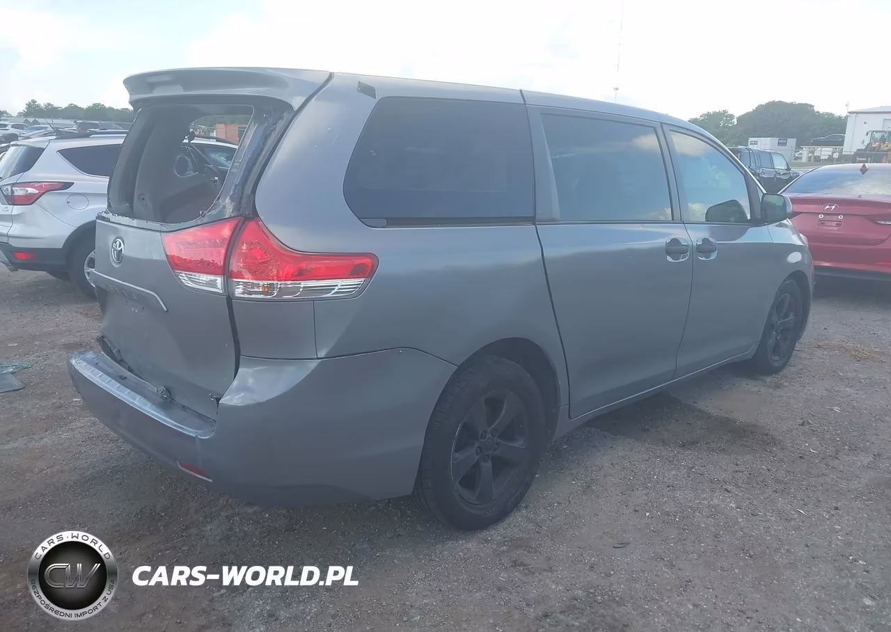 2014 Toyota Sienna L V6 7 Passenger VIN:5TDZK3DC0ES456060 - 4