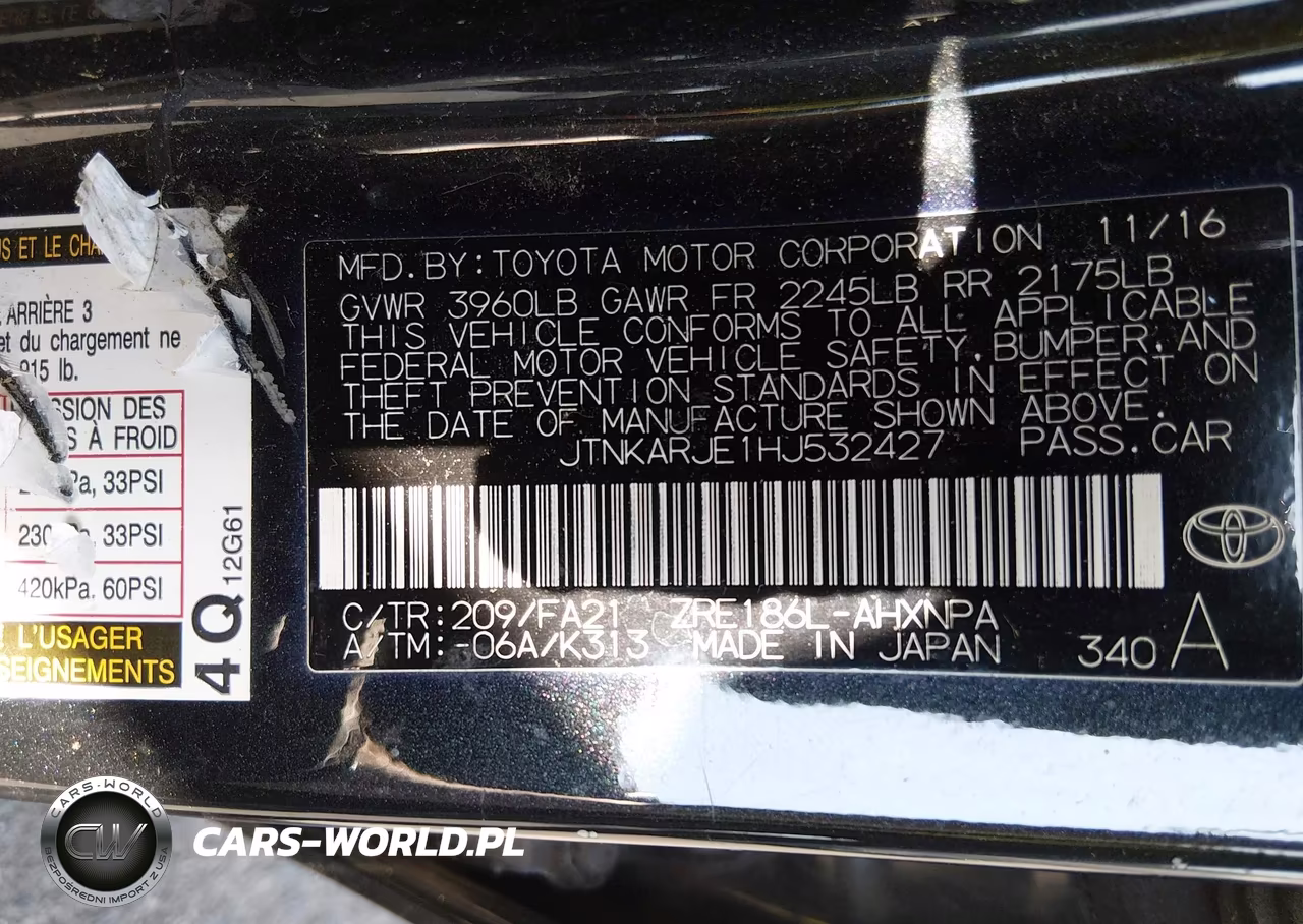 2017 Toyota Corolla Im VIN:JTNKARJE1HJ532427 - 9