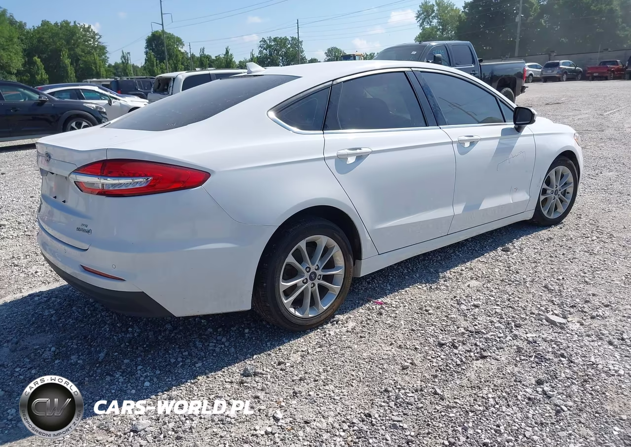 2019 Ford Fusion Hybrid Se VIN:3FA6P0LU3KR220276 - 4