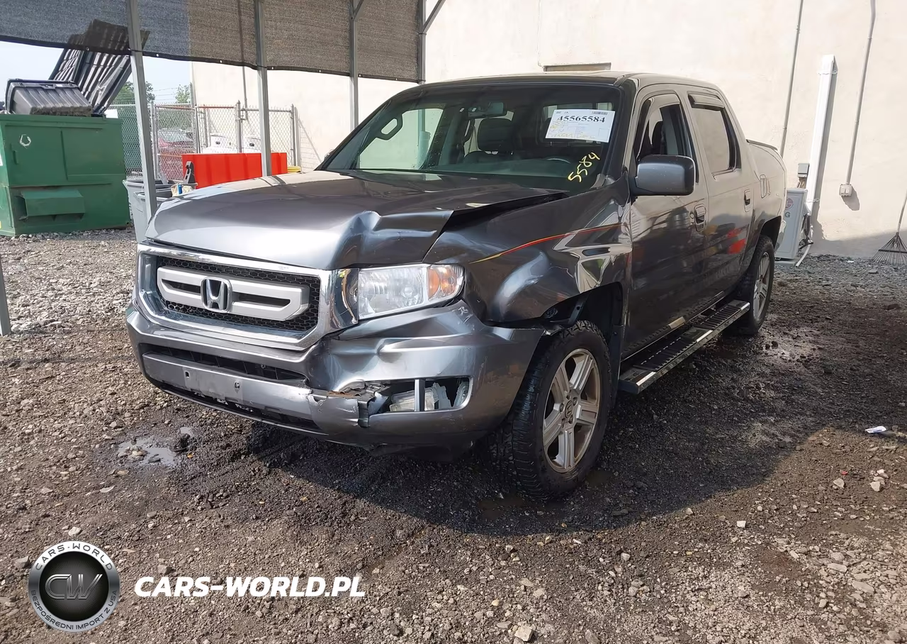 2011 Honda Ridgeline Rtl VIN:5FPYK1F55BB005938 - 2