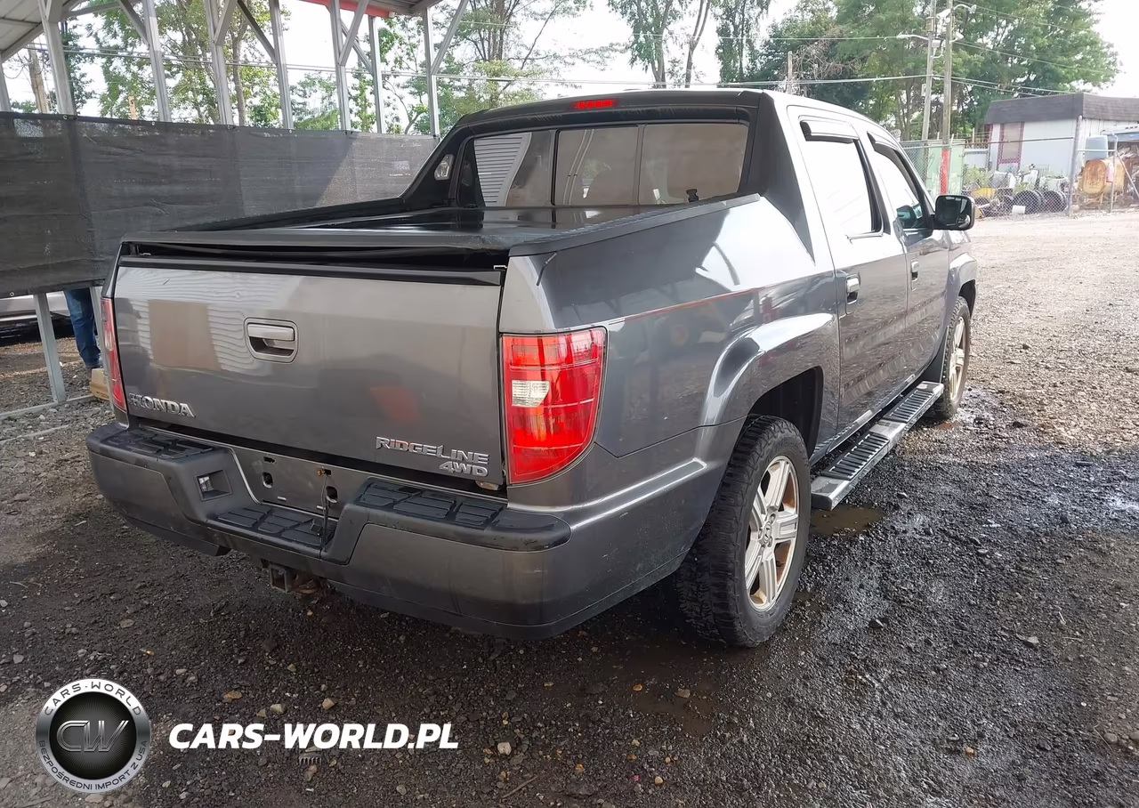 2011 Honda Ridgeline Rtl VIN:5FPYK1F55BB005938 - 4