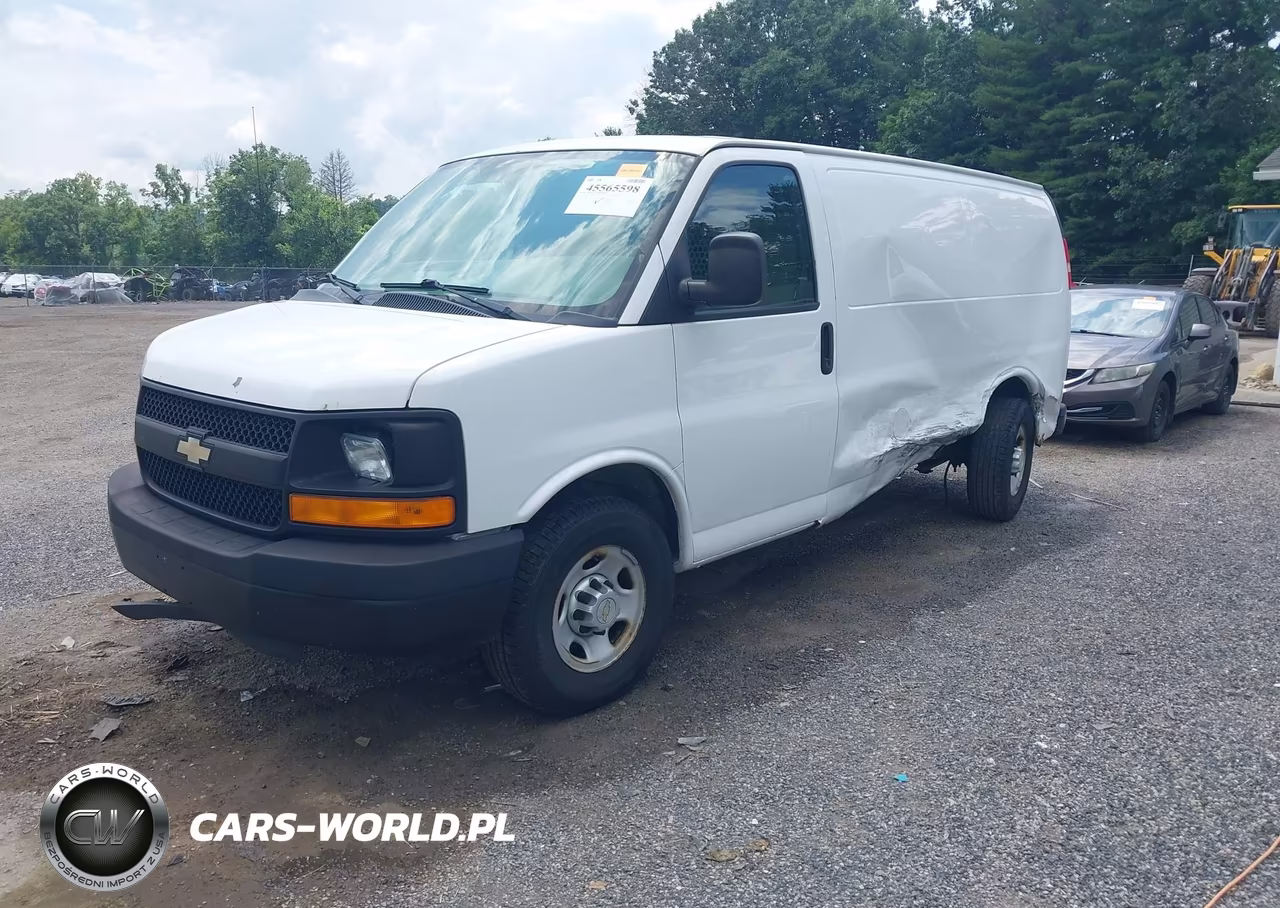 2013 Chevrolet Express 2500 Work Van VIN:1GCWGFCA0D1112701 - 2