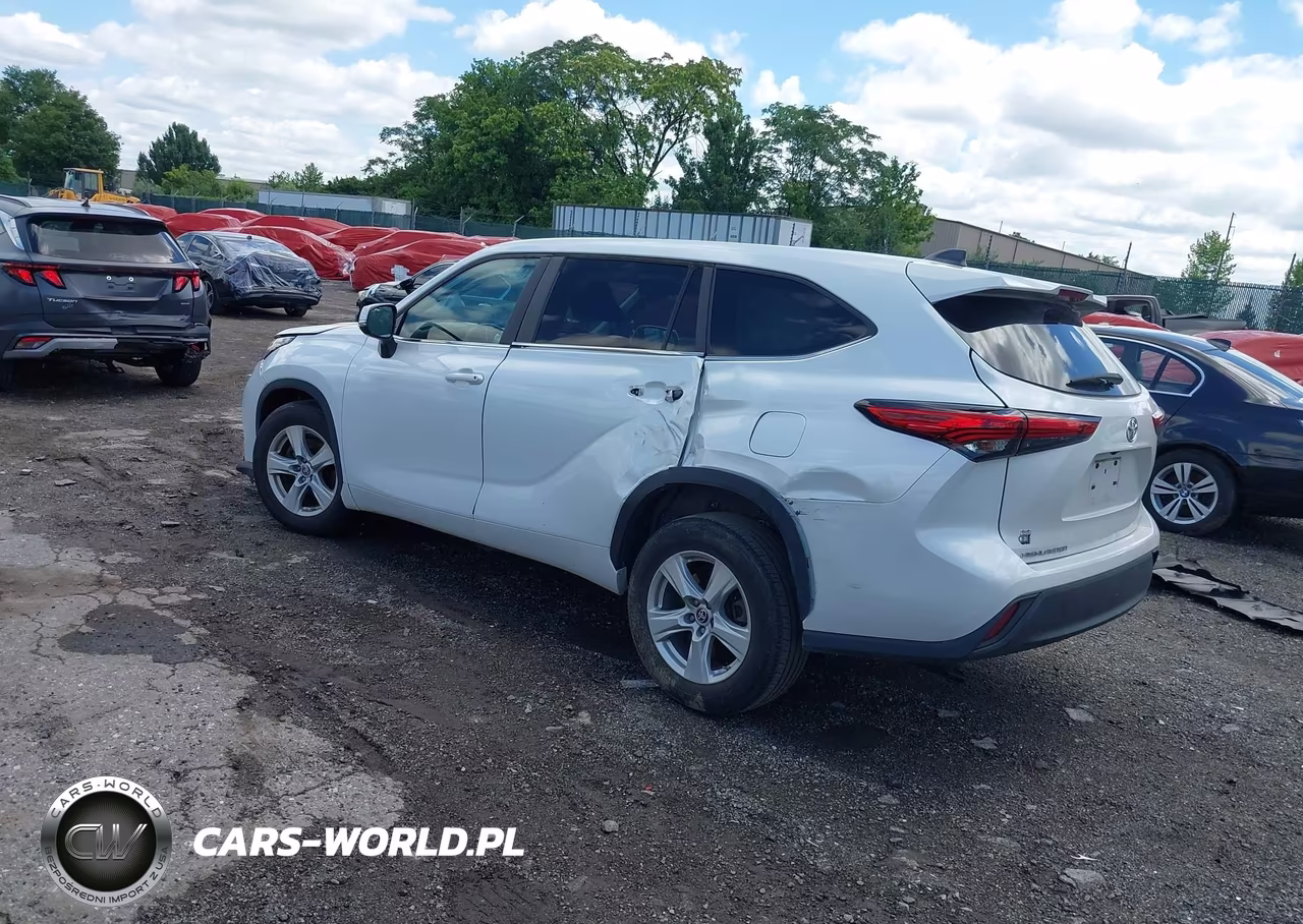 2023 Toyota Highlander L VIN:5TDKDRAH3PS004556 - 3
