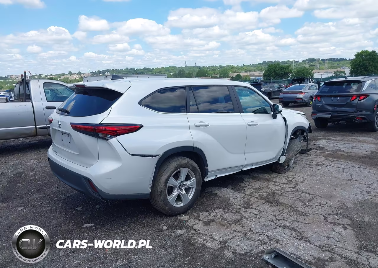 2023 Toyota Highlander L VIN:5TDKDRAH3PS004556 - 4