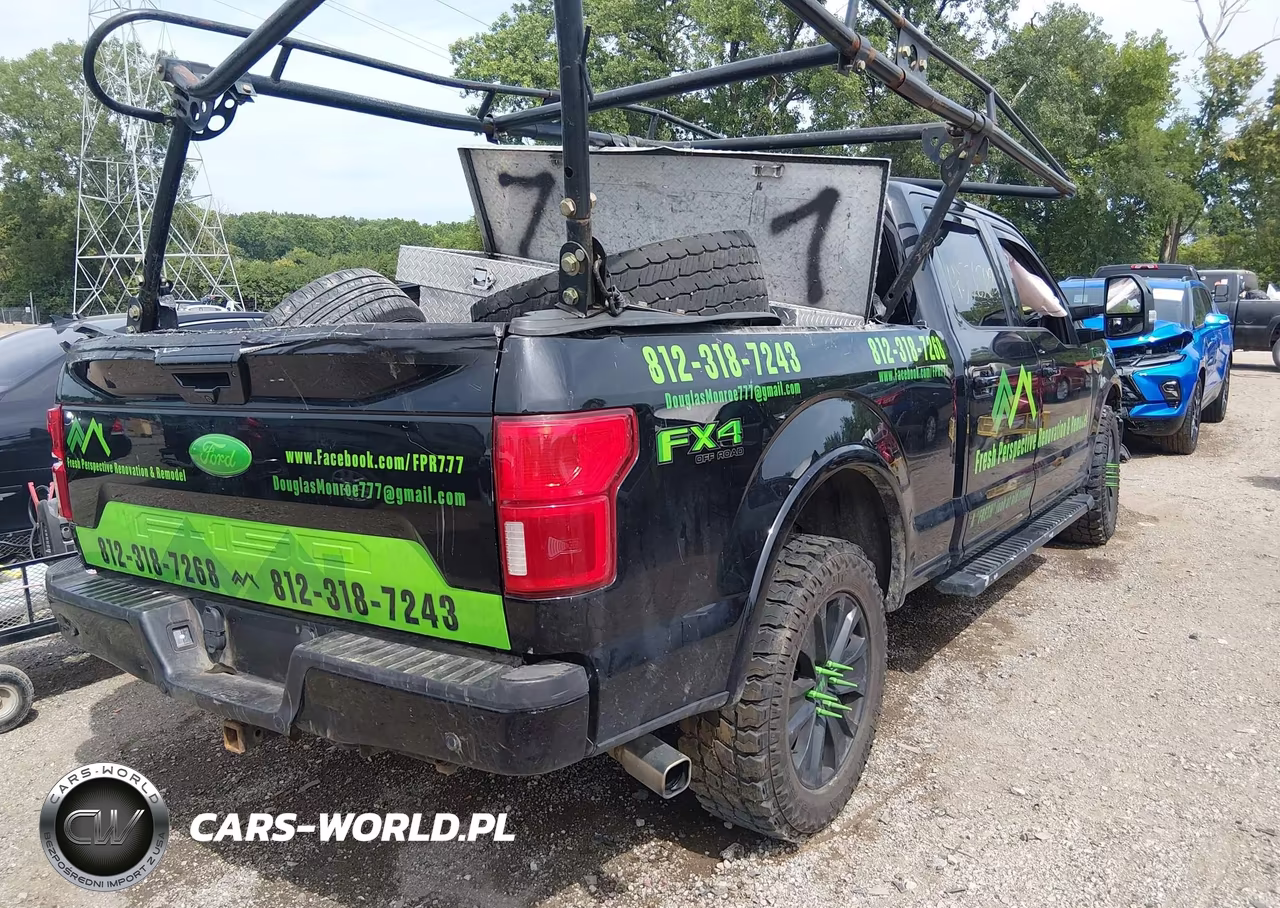 2019 Ford F-150 Lariat VIN:1FTFW1E41KFC81297 - 4