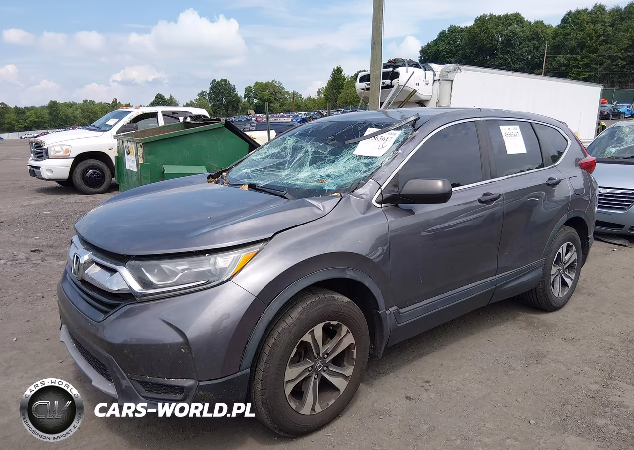2018 Honda Cr-V Lx VIN:2HKRW6H36JH221744 - 2