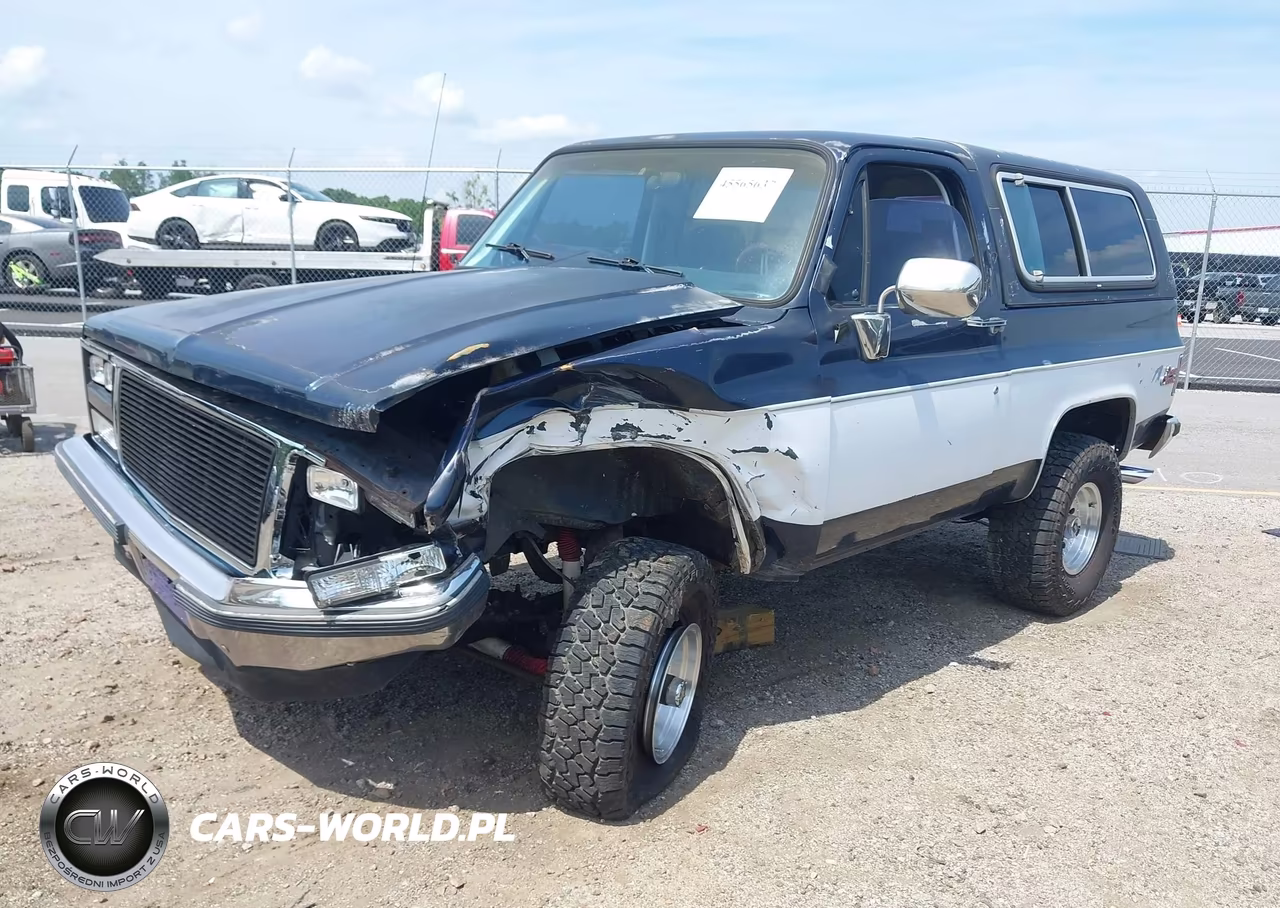 1989 GMC Jimmy V15 VIN:1GKEV18K7KF533809 - 2