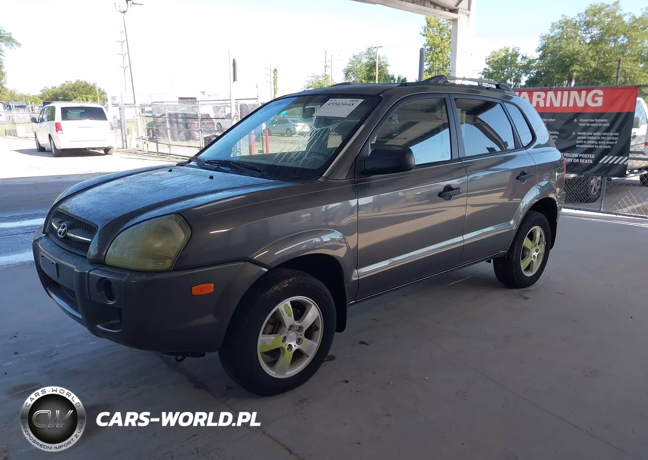 2008 Hyundai Tucson Gls VIN:KM8JM12B78U814059 - 2