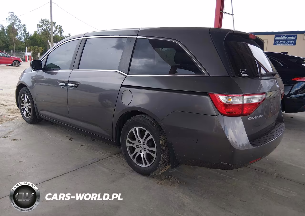 2011 Honda Odyssey Ex-L VIN:5FNRL5H6XBB099094 - 3