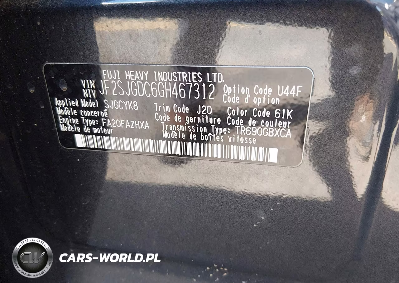 2016 Subaru Forester 2.0Xt Premium VIN:JF2SJGDC6GH467312 - 9