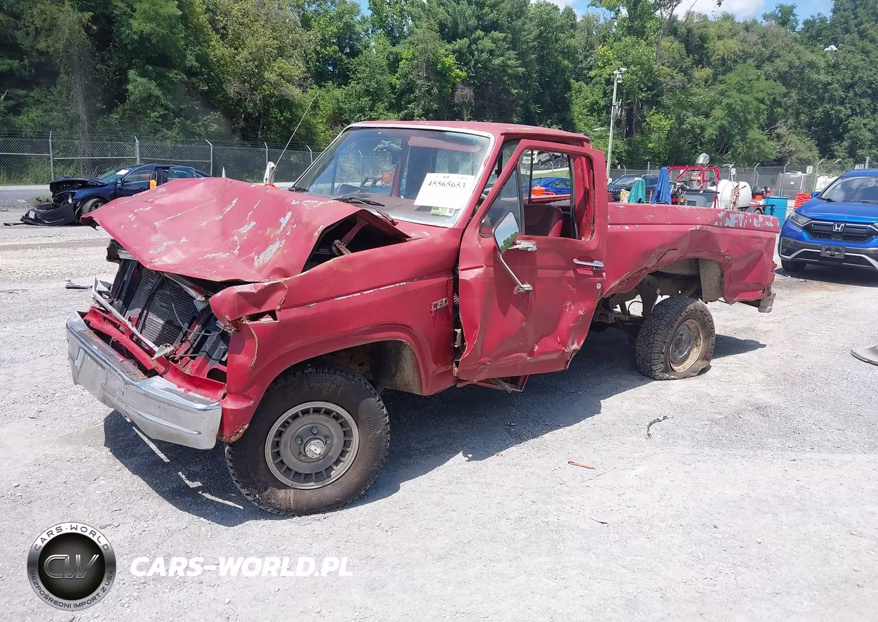 1986 Ford F150 VIN:1FTEF14Y1GPA87855 - 2