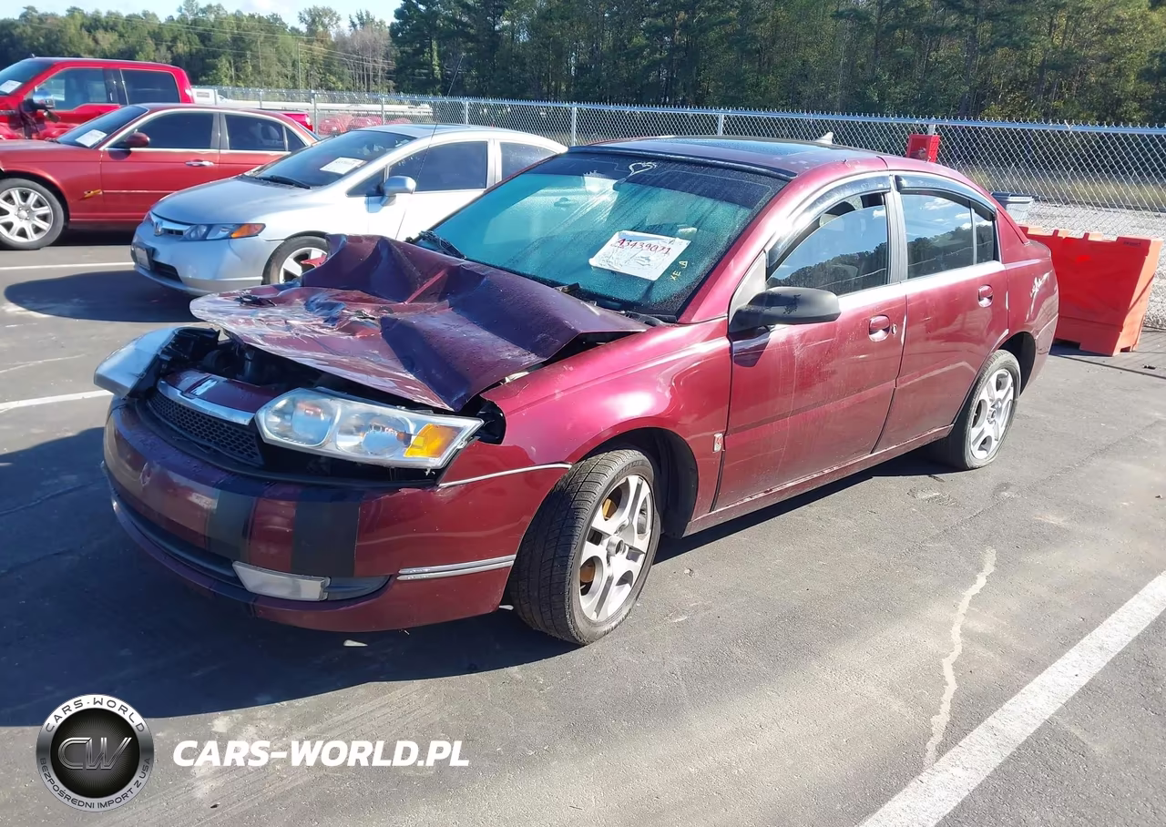 2003 Saturn Ion 3 VIN:1G8AK52F33Z152507 - 2