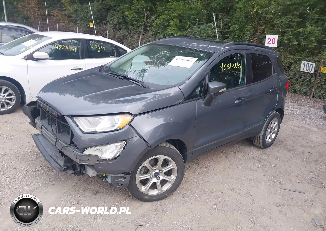 2018 Ford Ecosport Se VIN:MAJ3P1TE0JC163355 - 2