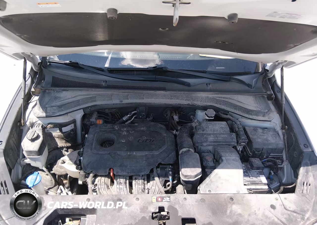 2019 Hyundai Santa Fe Se VIN:5NMS23AD5KH123236 - 10