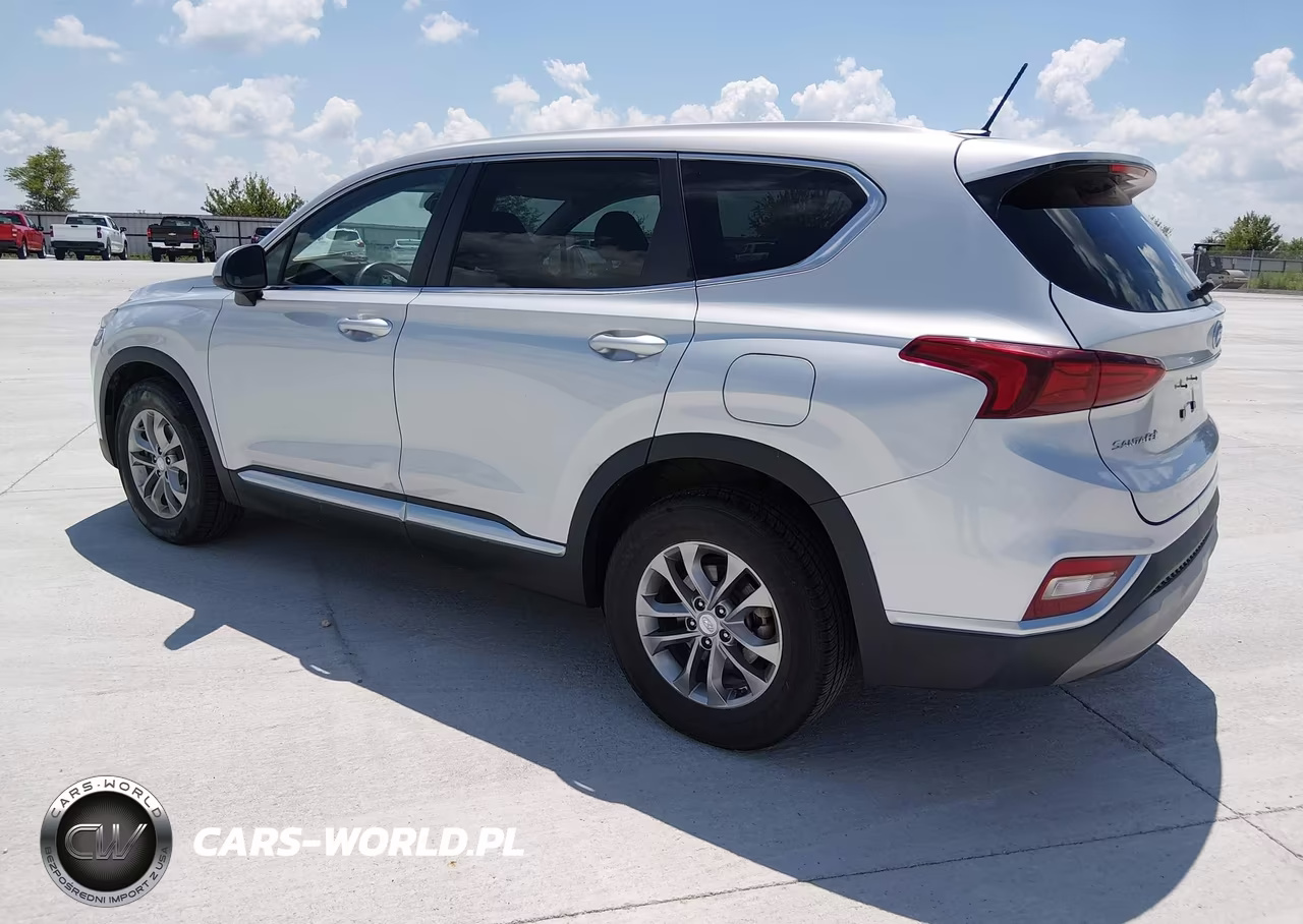 2019 Hyundai Santa Fe Se VIN:5NMS23AD5KH123236 - 3