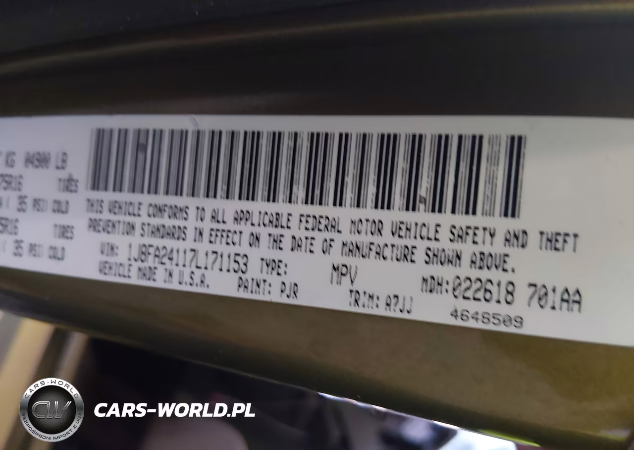 2007 Jeep Wrangler X VIN:1J8FA24117L171153 - 9
