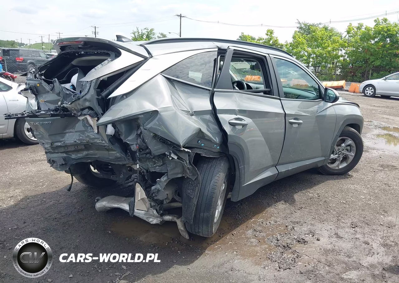 2024 Hyundai Tucson Sel VIN:5NMJBCDE3RH383712 - 4
