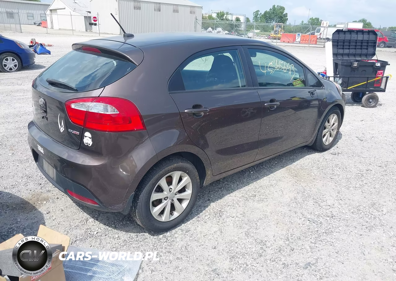 2014 Kia Rio Ex VIN:KNADN5A37E6353734 - 4
