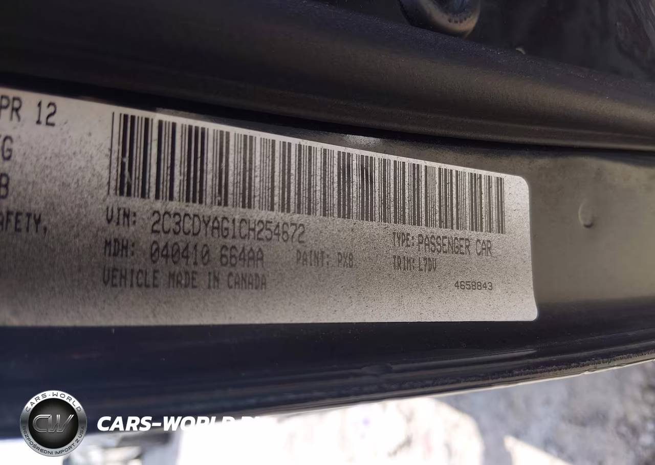 2012 Dodge Challenger Sxt VIN:2C3CDYAG1CH254672 - 9