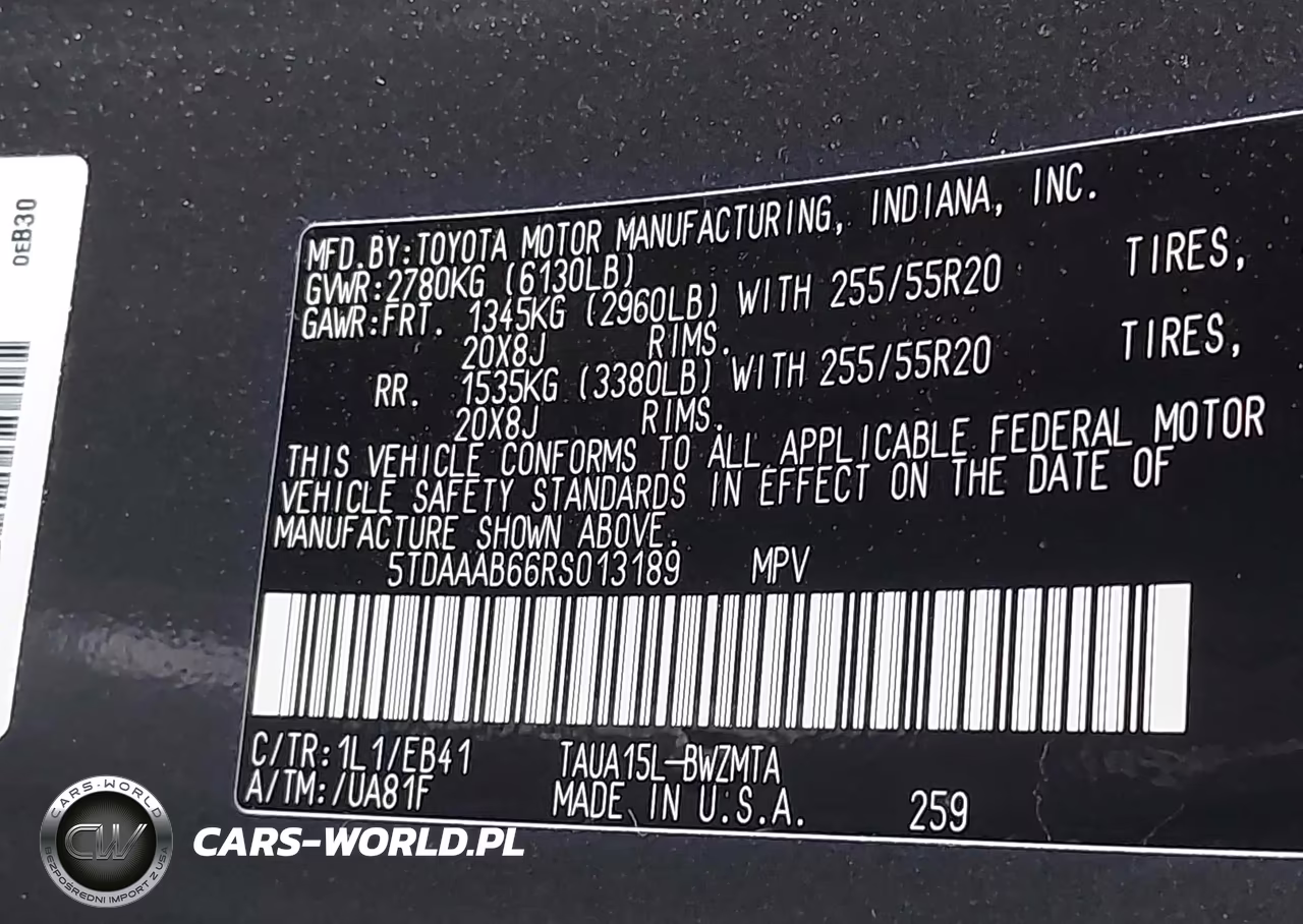2024 Lexus Tx 350 Premium VIN:5TDAAAB66RS013189 - 9
