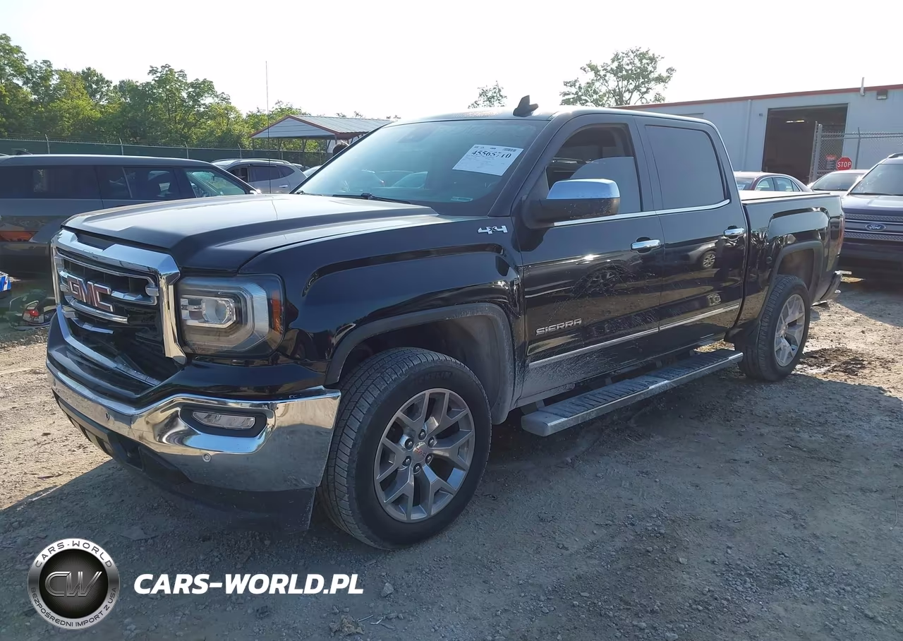 2018 GMC Sierra 1500 Slt VIN:3GTU2NEJ0JG593902 - 2