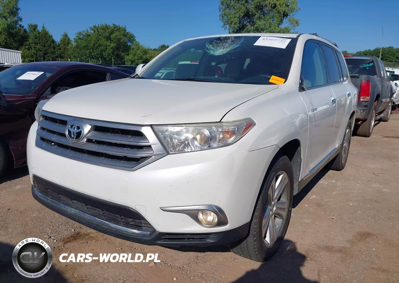 2013 Toyota Highlander Limited V6 VIN:5TDDK3EH2DS226006 - 2