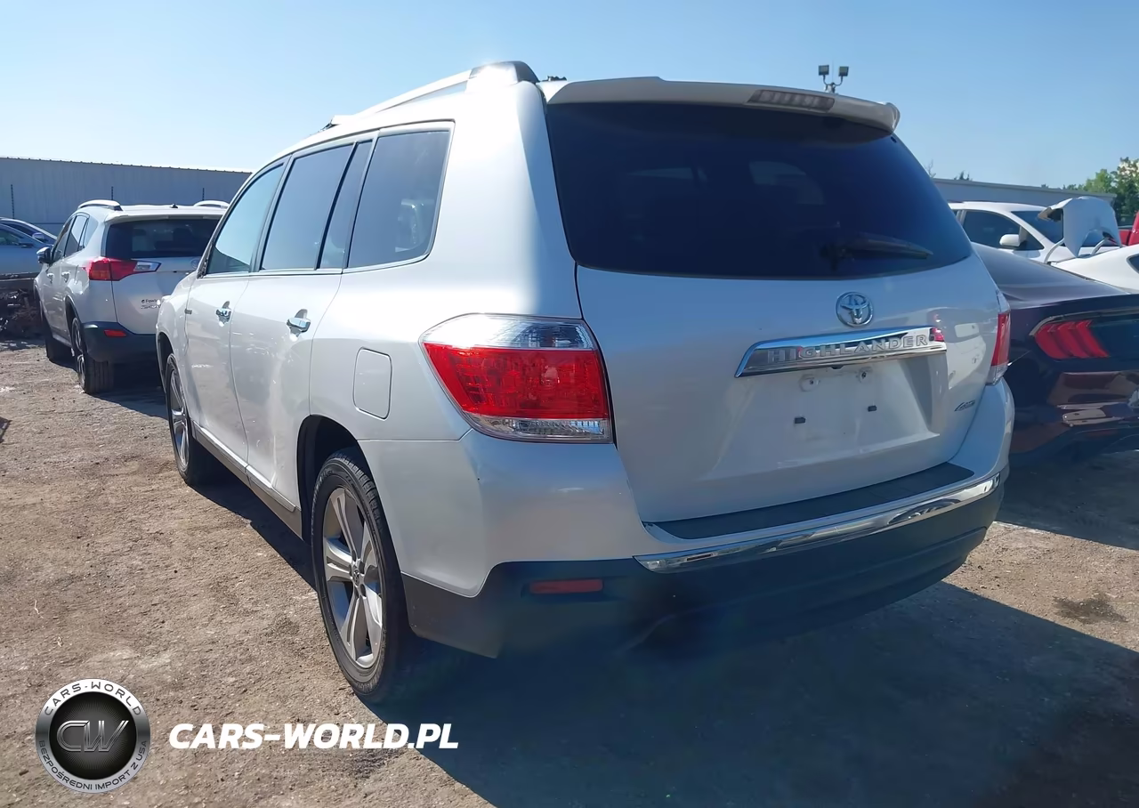2013 Toyota Highlander Limited V6 VIN:5TDDK3EH2DS226006 - 3