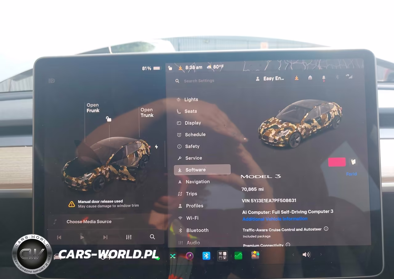 2023 Tesla Model 3 Rear-Wheel Drive VIN:5YJ3E1EA7PF508631 - 18