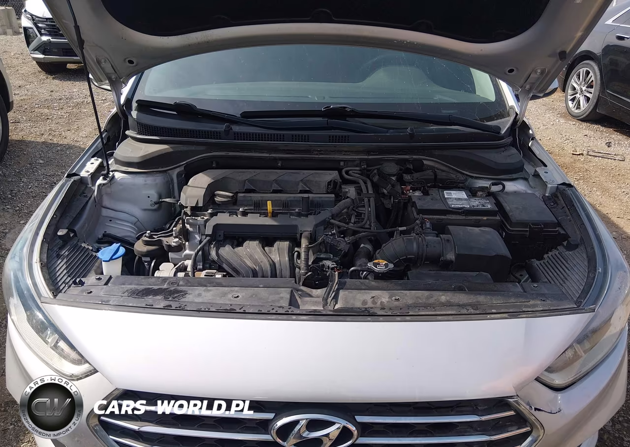 2021 Hyundai Accent Se VIN:3KPC24A60ME130472 - 10