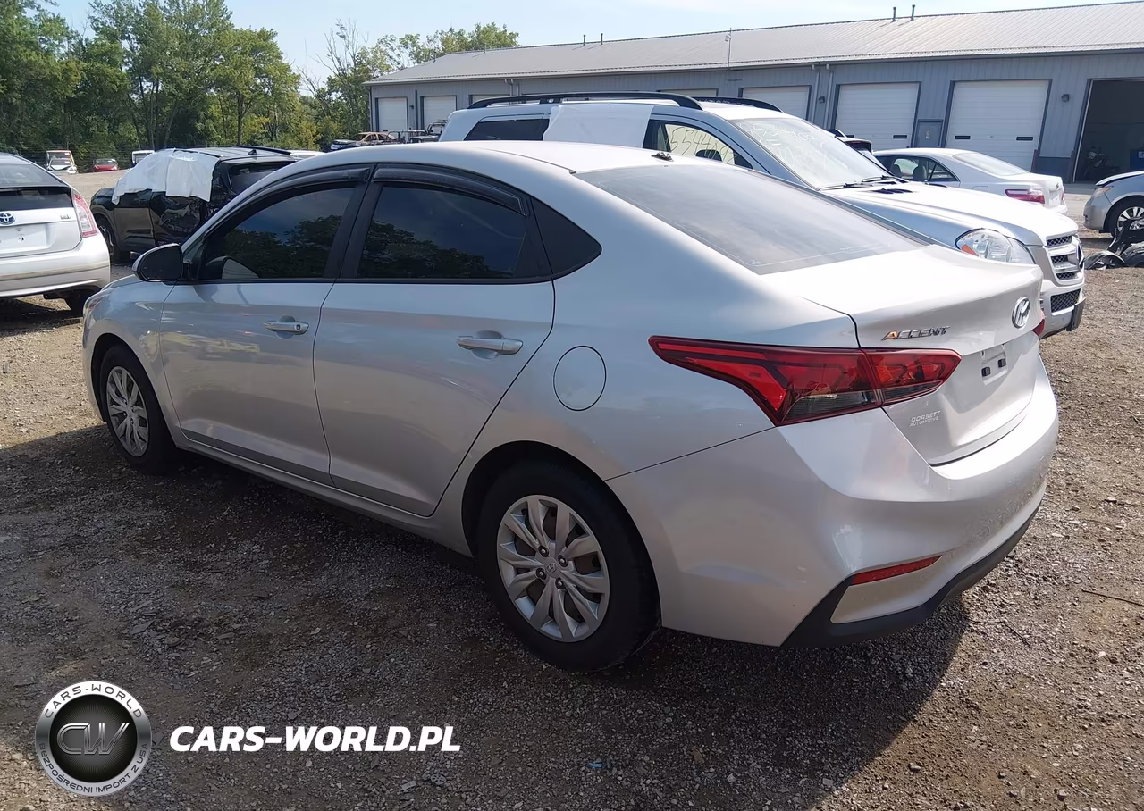 2021 Hyundai Accent Se VIN:3KPC24A60ME130472 - 3