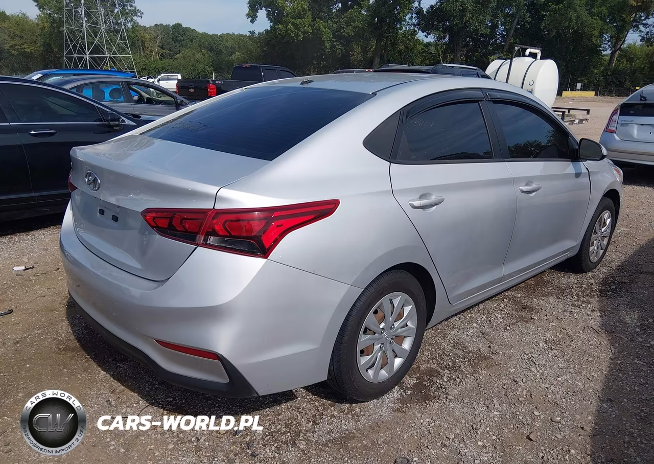 2021 Hyundai Accent Se VIN:3KPC24A60ME130472 - 4