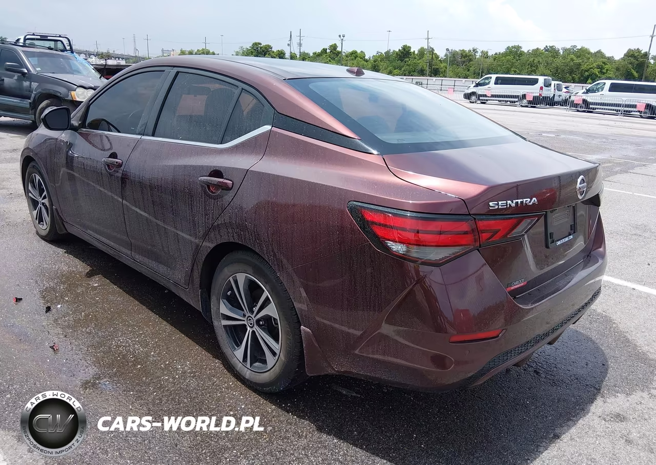 2021 Nissan Sentra Sv Xtronic Cvt VIN:3N1AB8CV2MY311402 - 3