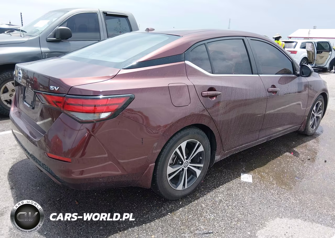 2021 Nissan Sentra Sv Xtronic Cvt VIN:3N1AB8CV2MY311402 - 4