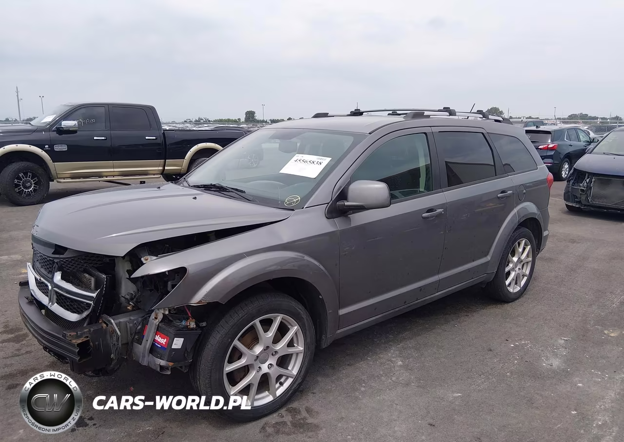 2013 Dodge Journey Sxt-Crew VIN:3C4PDCCG0DT624869 - 2