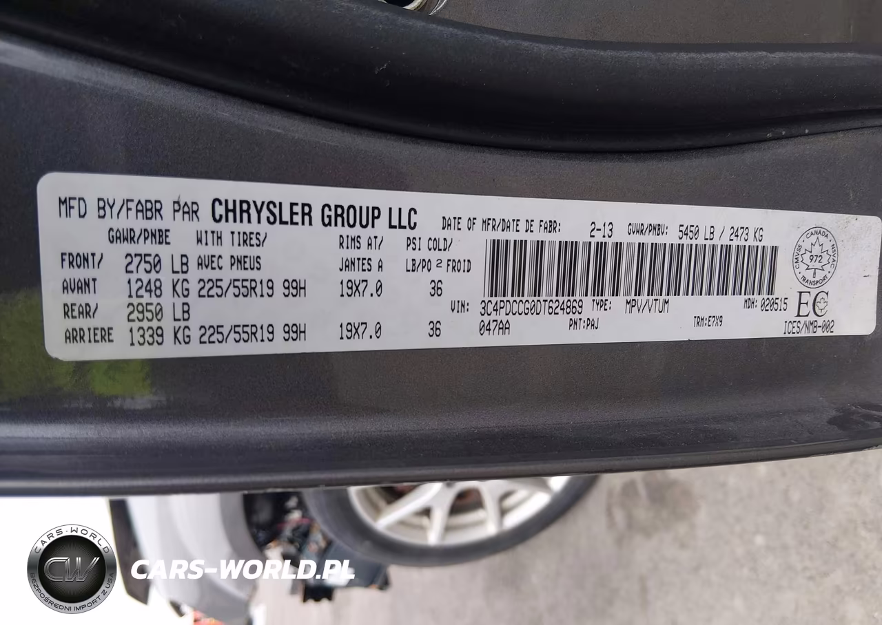 2013 Dodge Journey Sxt-Crew VIN:3C4PDCCG0DT624869 - 9