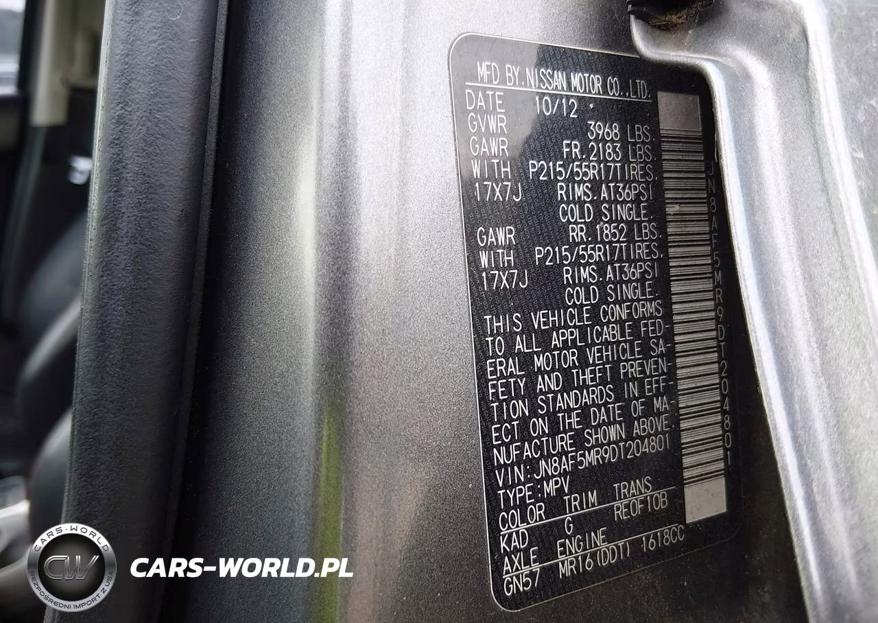 2013 Nissan Juke Sl VIN:JN8AF5MR9DT204801 - 9