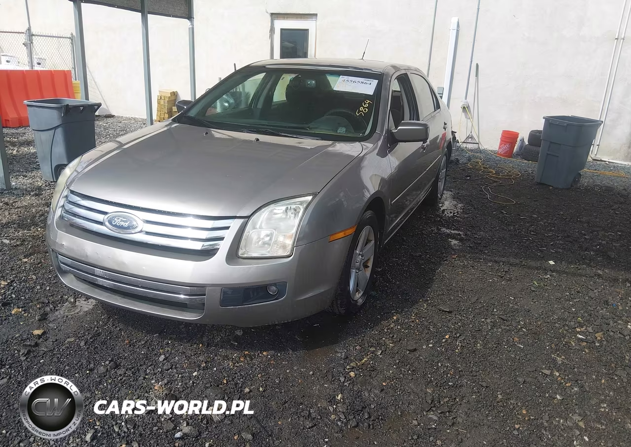 2008 Ford Fusion Se VIN:3FAHP07Z98R186836 - 2