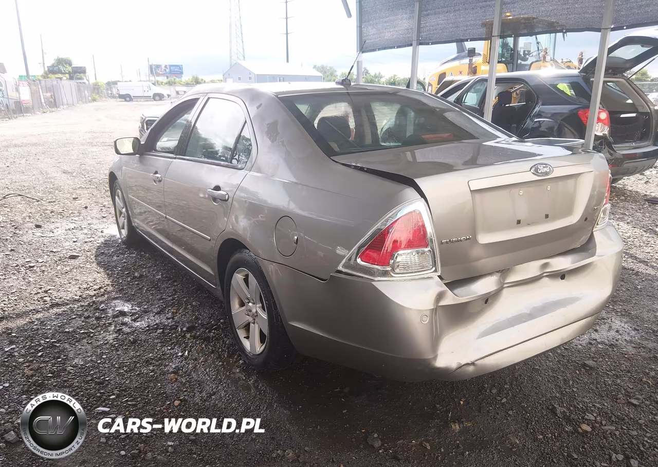2008 Ford Fusion Se VIN:3FAHP07Z98R186836 - 3