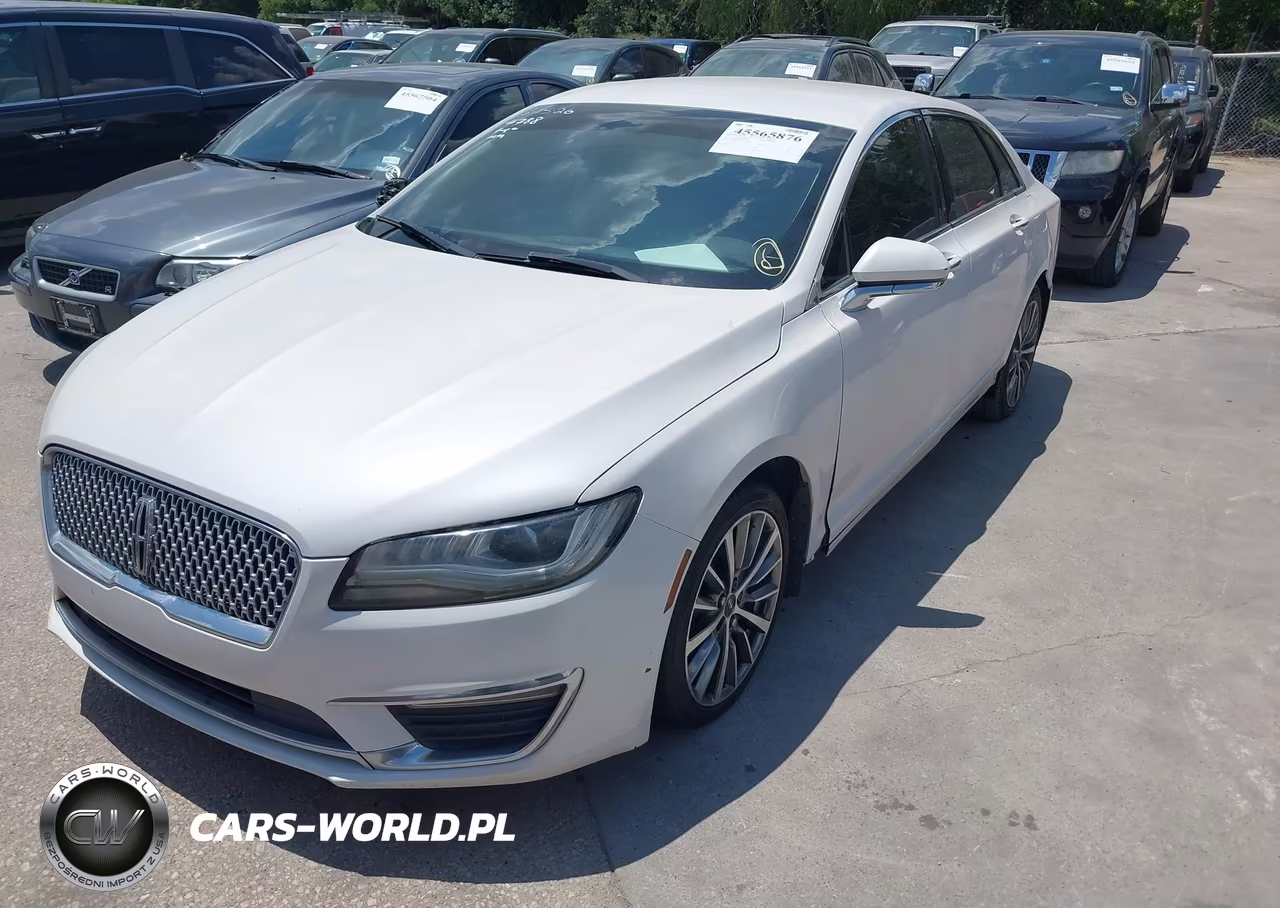 2017 Lincoln Mkz Hybrid Select VIN:3LN6L5LUXHR602618 - 2