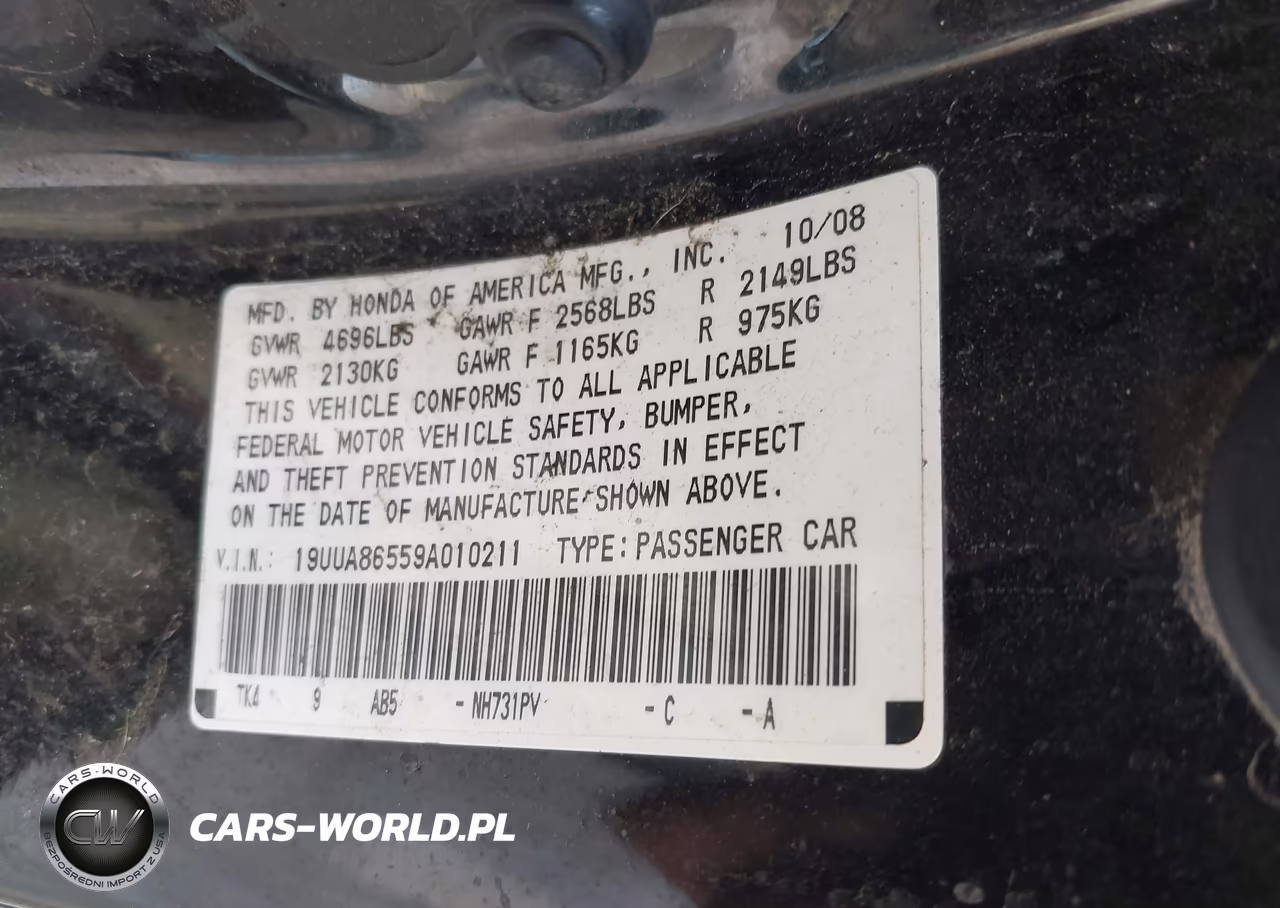 2009 Acura Tl 3.5 VIN:19UUA86559A010211 - 9