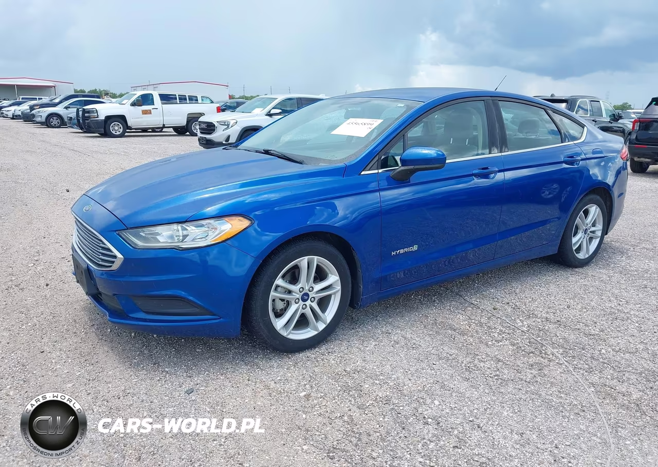 2018 Ford Fusion Hybrid S VIN:3FA6P0UU8JR100552 - 2