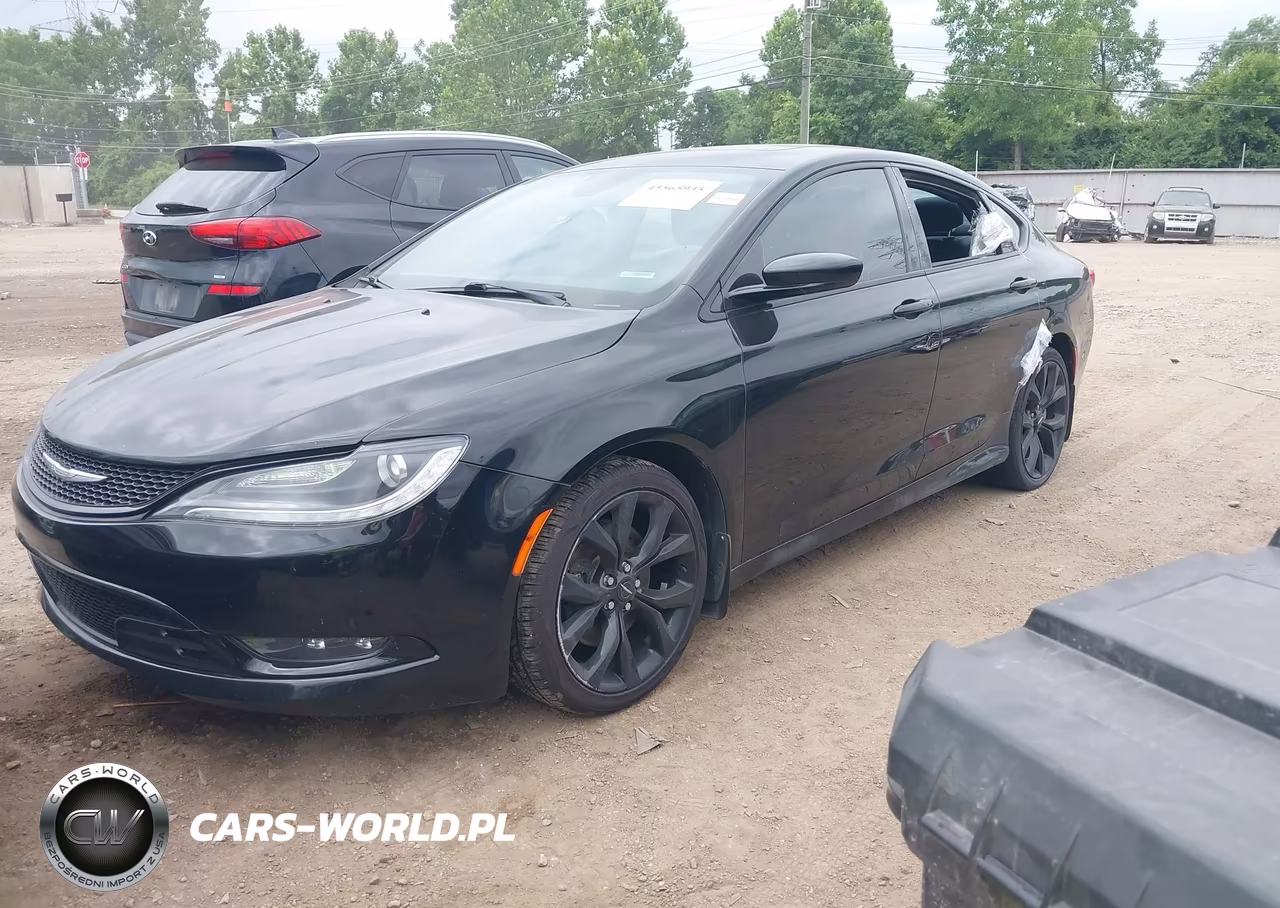 2015 Chrysler 200 S VIN:1C3CCCDG5FN589513 - 2