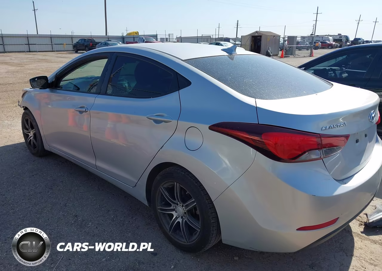 2015 Hyundai Elantra Se VIN:5NPDH4AE0FH626946 - 3