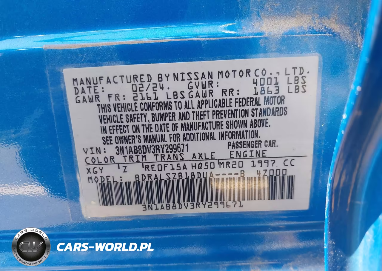 2024 Nissan Sentra Sr Xtronic Cvt VIN:3N1AB8DV3RY299671 - 9