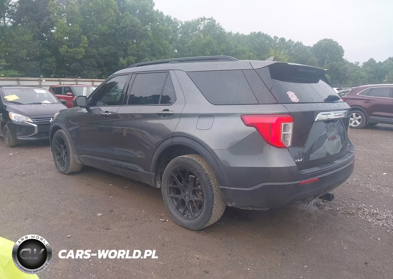 2020 Ford Explorer Xlt VIN:1FMSK8DH1LGC19879 - 3